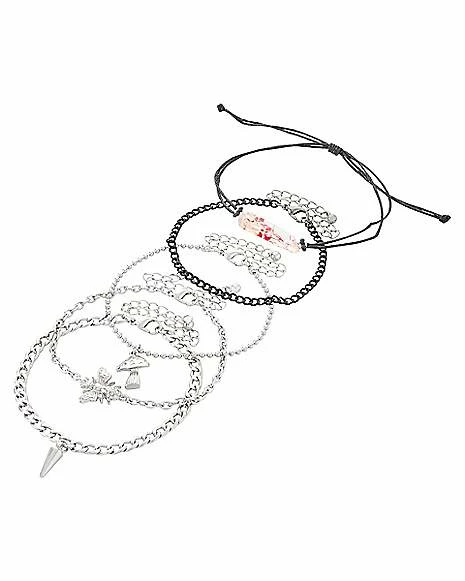 Hot Sale 😍 Multi-Pack Mushroom Chain Bracelets - 5 Pack ❤️ 3 Hot Sale 😍 Multi-Pack Mushroom Chain Bracelets - 5 Pack ❤️