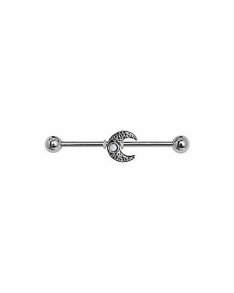 Coupon π₯ CZ Moon Industrial Barbell - 14 Gauge π 3 Coupon π₯ CZ Moon Industrial Barbell - 14 Gauge π