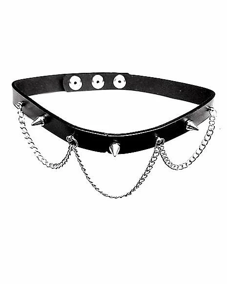 Brand new π Faux Leather Chain Choker Necklace π― 3 Brand new π Faux Leather Chain Choker Necklace π―