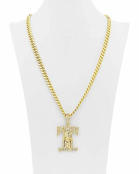 Hot Sale π― Death Row Records Logo Chain Necklace π― 3 Hot Sale π― Death Row Records Logo Chain Necklace π―