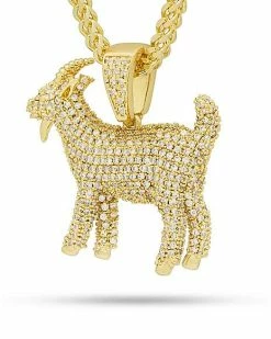 Budget 😉 CZ The GOAT Chain Necklace - The Notorious BIG ⌛ -Playboy Shop 07649007 c
