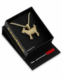 Budget 😉 CZ The GOAT Chain Necklace - The Notorious BIG ⌛ -Playboy Shop 07649007 d