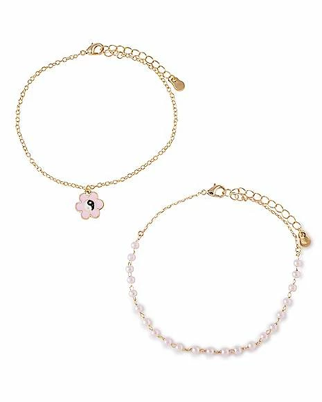 Coupon 😉 Multi-Pack Yin Yang Flower Anklets - 2 Pair ❤️ 4 Coupon 😉 Multi-Pack Yin Yang Flower Anklets - 2 Pair ❤️ - Image 2